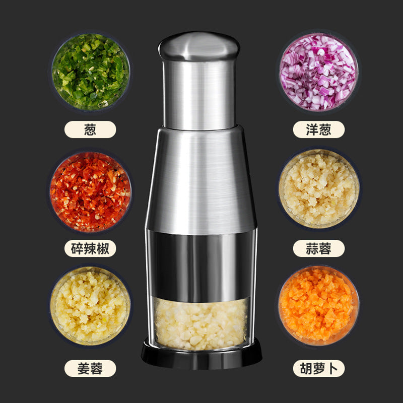 Garlic Crusher Onion Chopper Multipeler Vegetables Chopper Manual Garlic Press Machine Garlic Squeezer Kitchen Gadget